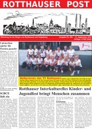 ROTTHAUSER POST - Rotthausen