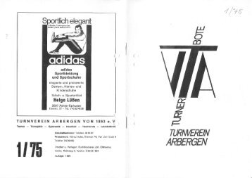 Turnerbote 1975 Ausgabe 1.pdf - TV Arbergen von 1893 eV