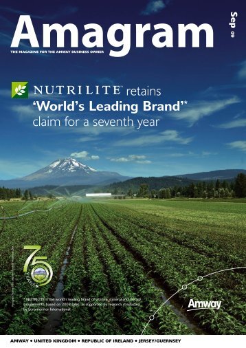 retains 'World's Leading Brand'* claim for a seventh year - Amway Wiki