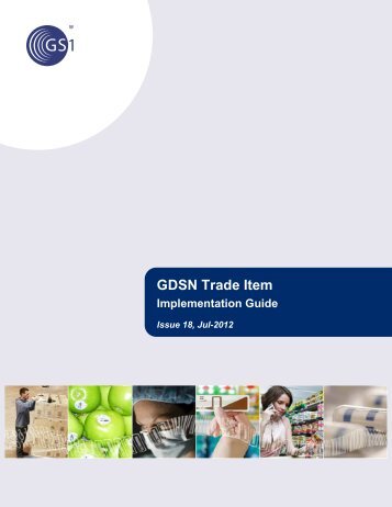 GDSN Trade Item Implementation Guide - GS1