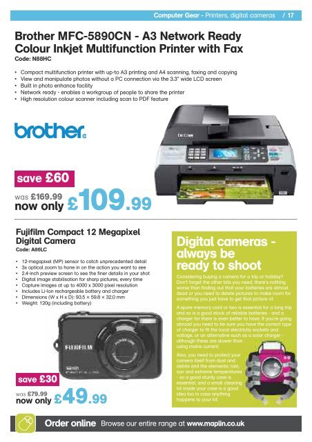 now only £59.99 save £30 - Maplin Electronics