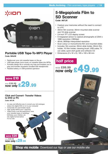 now only £59.99 save £30 - Maplin Electronics