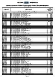 Clicca qui per scaricare il listino - iBatt