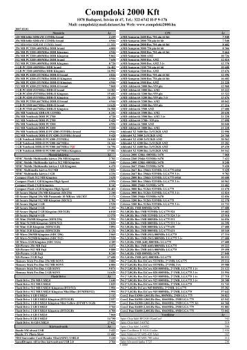 Compdoki 2000 Kft