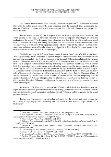 WIPO-WTO COLLOQUIUM PAPERS