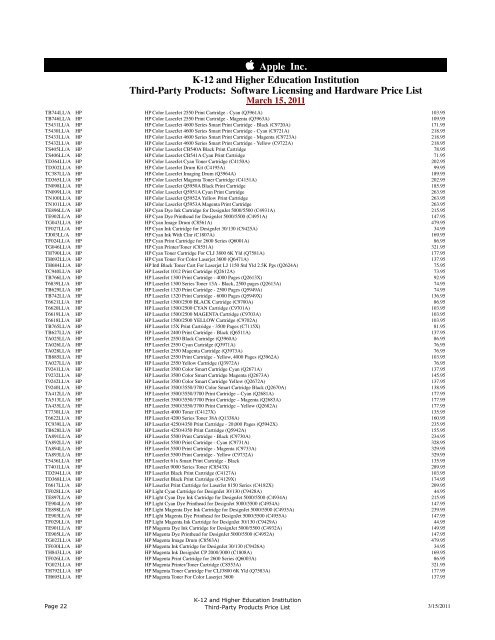 3.15.11v2HiED K12 3PP Price List - Apple