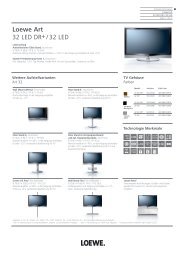 Loewe Art 32 LED DR+ / 32 LED - Eichberg Hotelmedien GmbH