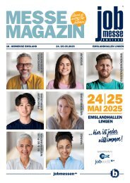 Das MesseMagazin der jobmesse emsland 2025