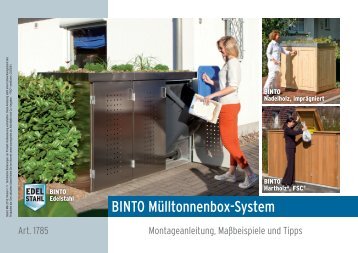 BINTO Mülltonnenbox-System