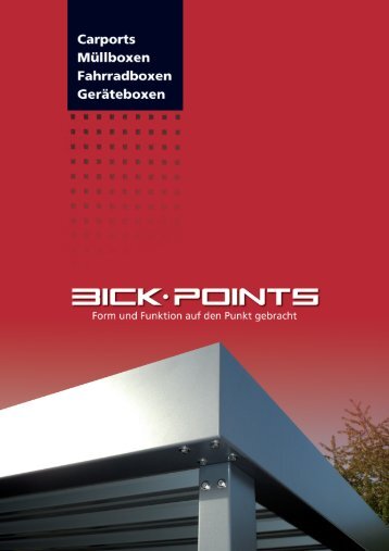 fahrradboxen - Bick-Points