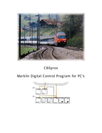 C80prox Marklin Digital Control Program for PC's