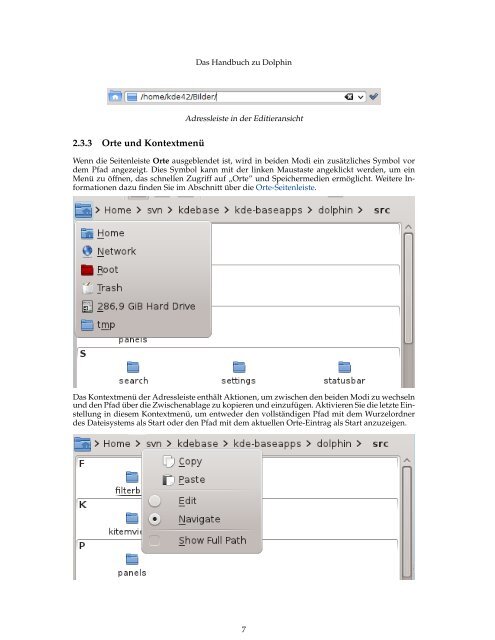 Das Handbuch zu Dolphin - KDE Documentation