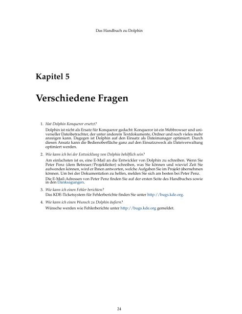 Das Handbuch zu Dolphin - KDE Documentation