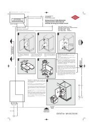 Montageanleitung für Einbau-Abfallsammler Fitting instructions for ...