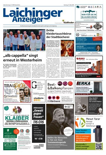 10.05.2025 Laichinger Anzeiger