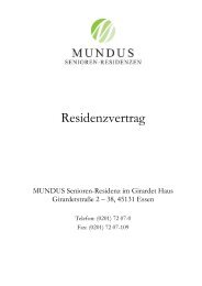 Residenzvertrag - Mundus