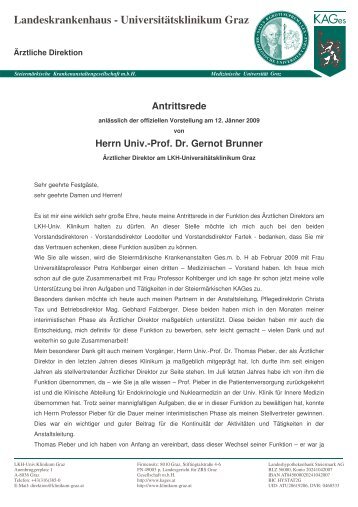Landeskrankenhaus - LKH-Univ. Klinikum Graz
