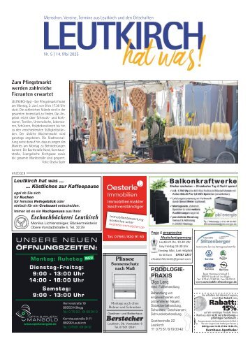 14.05.2025 Leutkirch hat was