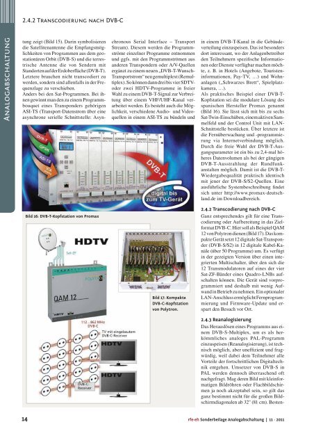 Analog - Elektropraktiker