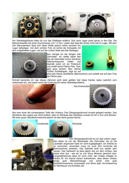 Der Märklin ICE mit C-Sinus Motor und kugelgelagertem ... - ZettZeit