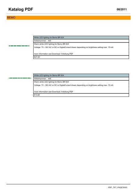 Katalog PDF - JORNS-Modellbeleuchtung