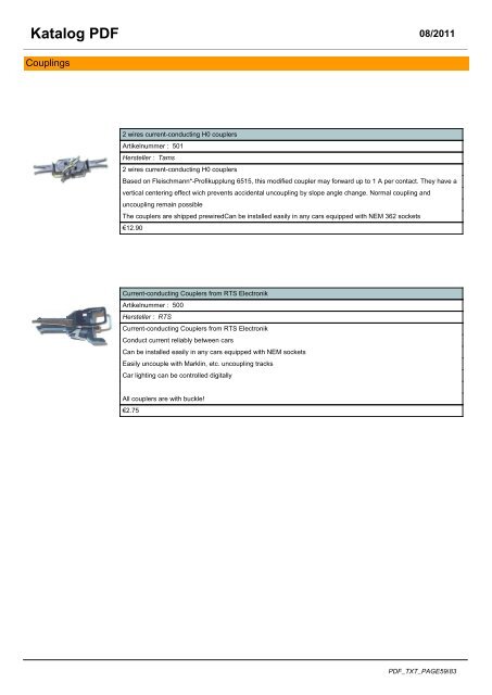 Katalog PDF - JORNS-Modellbeleuchtung