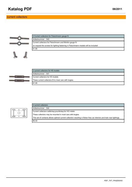 Katalog PDF - JORNS-Modellbeleuchtung