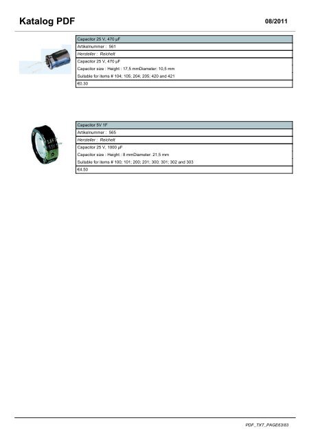 Katalog PDF - JORNS-Modellbeleuchtung