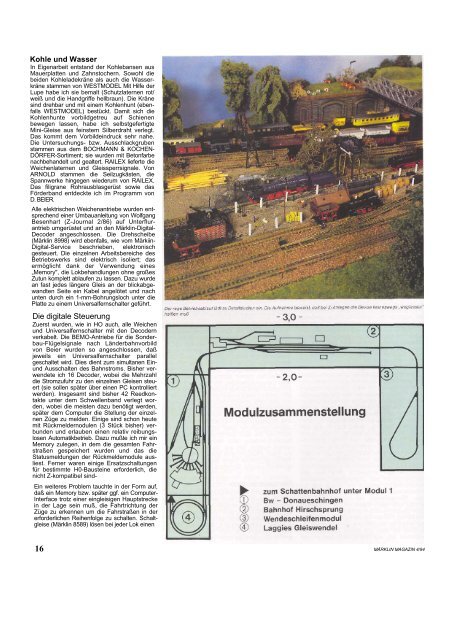 Märklin Magazin 4/94 - ZettZeit