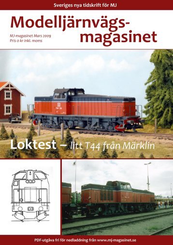 Test av Märklins T44 - Modelljärnvägsmagasinet