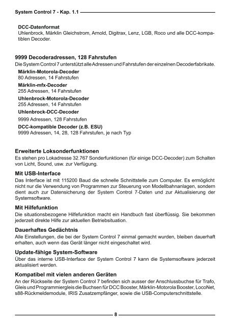 Die leistungsstarke Digitalzentrale für große ... - KM1 Modellbau