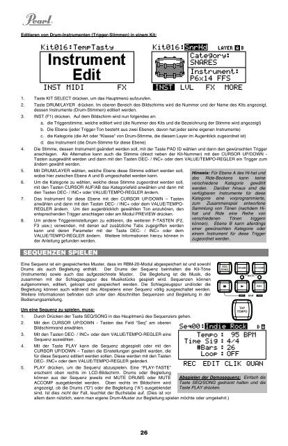 RBM-20 Module - Quickstart Guide - v1.2 - Pearl Music Europe