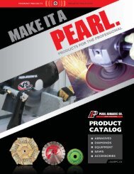 abrasives - Pearl Abrasive Co.