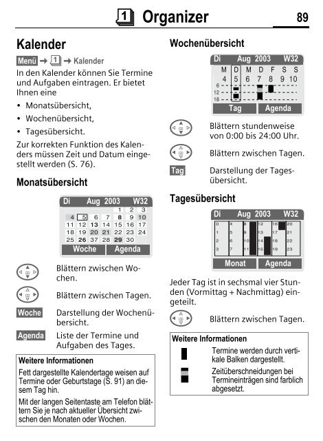 Einstellungen - Altehandys.de