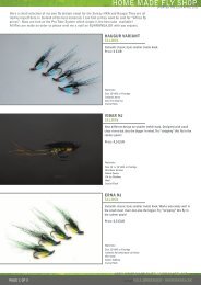 HOME MADE FLY SHOP - Ranga.dk