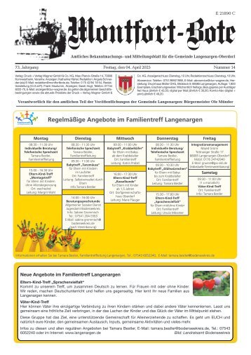 04.04.2025 Montfort-Bote