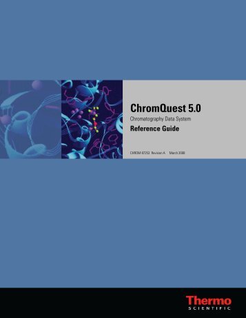 ChromQuest 5.0 Reference Guide