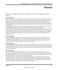 Glossar - Netgear