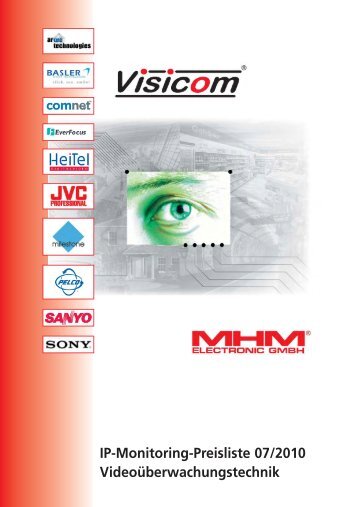 Visicom IP-Monitoring Preisliste 07/2010 - ViSiTec Video-Sicherheit ...