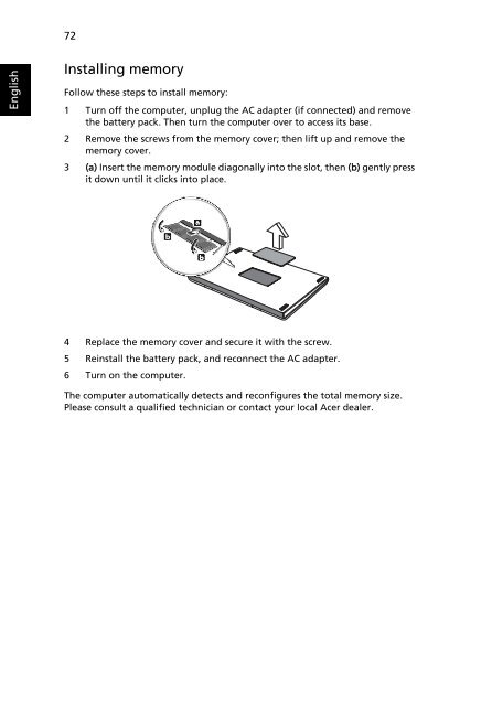 Aspire 5310, 5710, 5710Z User's Guide EN - Acer Support