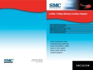 SMC2635W 2.4GHz 11Mbps Wireless Cardbus Adapter