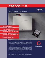 WavePOINT-II access point