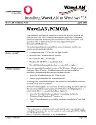 WaveLAN/PCMCIA