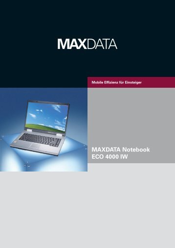 MAXDATA Notebook ECO 4000 IW