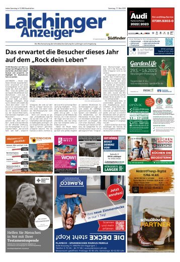 17.05.2025 Laichinger Anzeiger