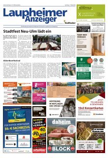 17.05.2025 Laupheimer Anzeiger