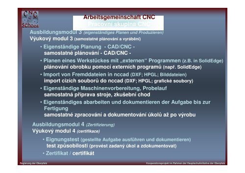 CAD/CNC - Regierung der Oberpfalz