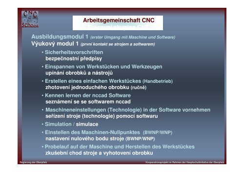 CAD/CNC - Regierung der Oberpfalz