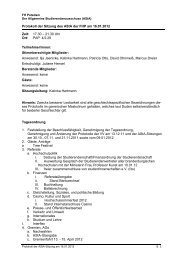 Protokoll vom 16.01.2012 - AStA Fachhochschule Potsdam