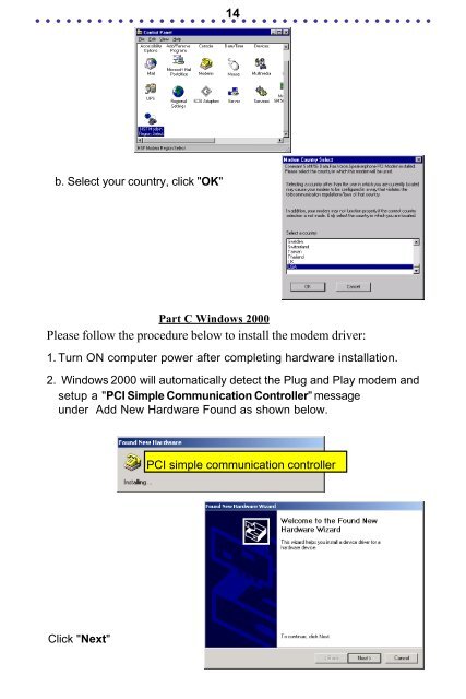 FAX / MODEM - PROLiNK